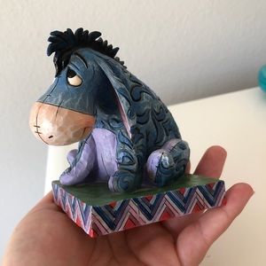 Vintage Eeyore glass figurine